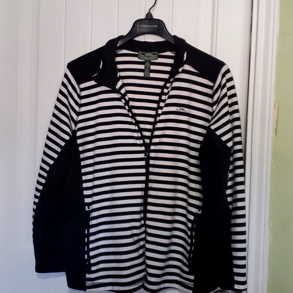 Lauren Active Ralph Lauren woman black & white 3X